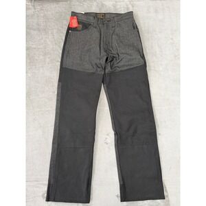 Filson x Wrangler Adventure Jeans Mens 30x32 Black Indigo Denim Relaxed New NWT